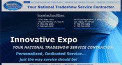Desktop Screenshot of innovativeexpo.com